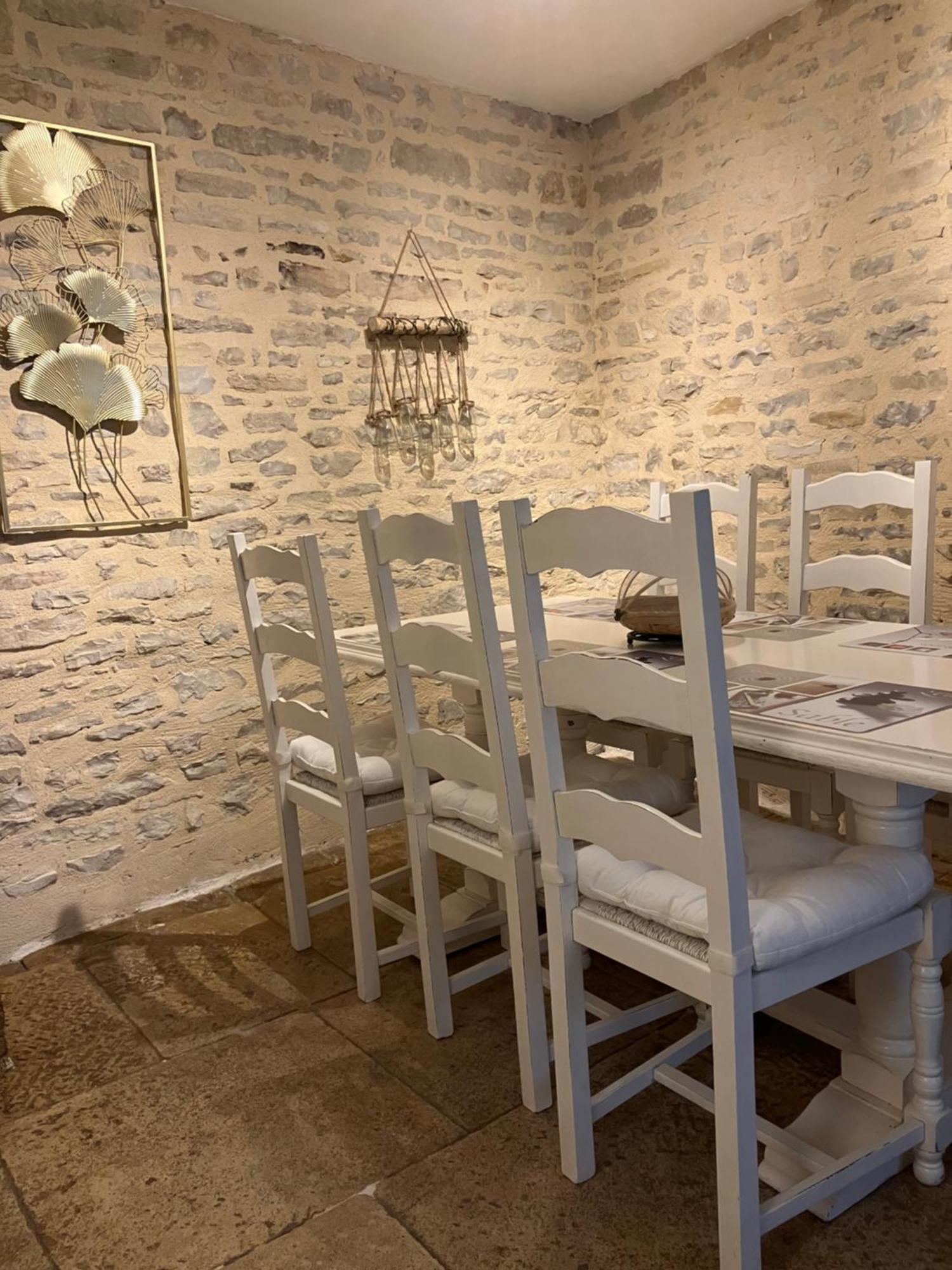 Charmante Maison En Pierres Precy-le-Sec Extérieur photo